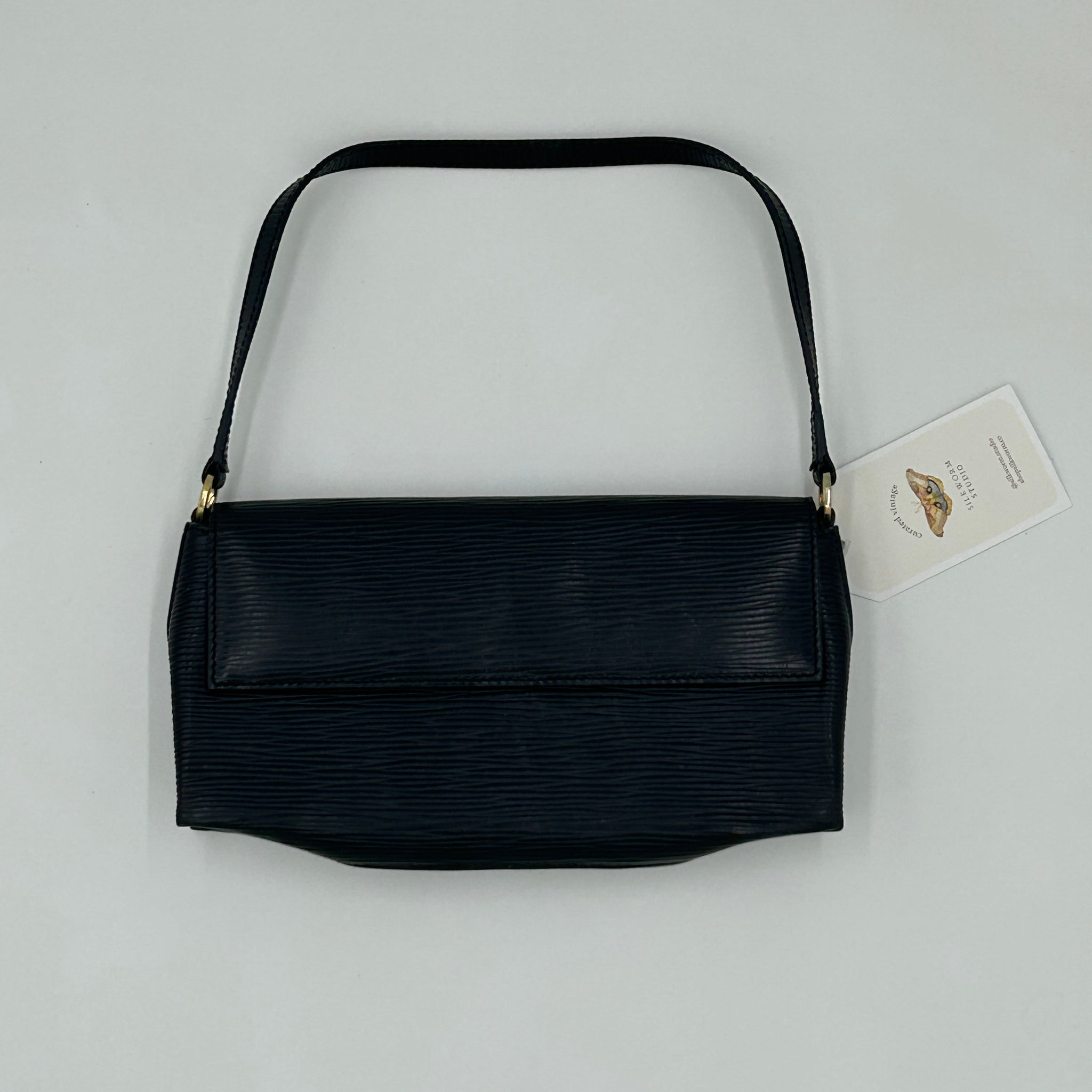 Epi Leather Mini Baguette Handbag