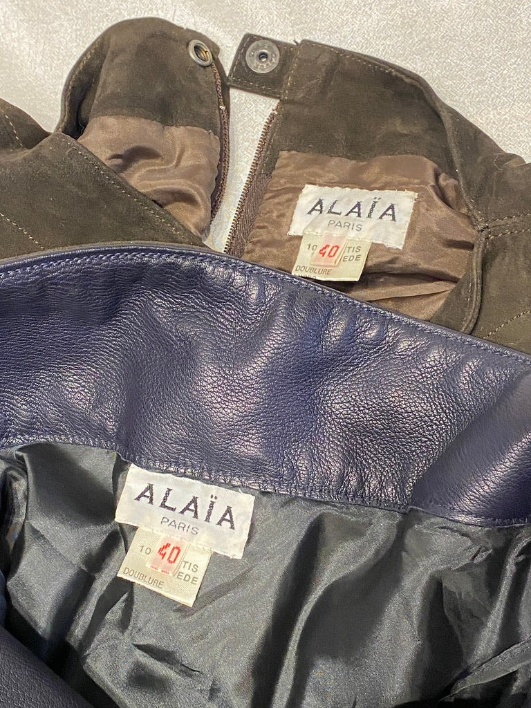 ALAIIA Leather set