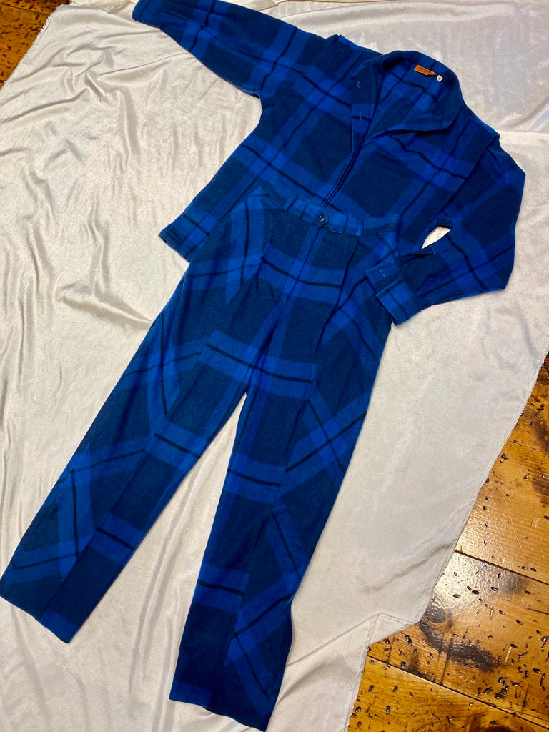 Missoni Plaid Pant Set