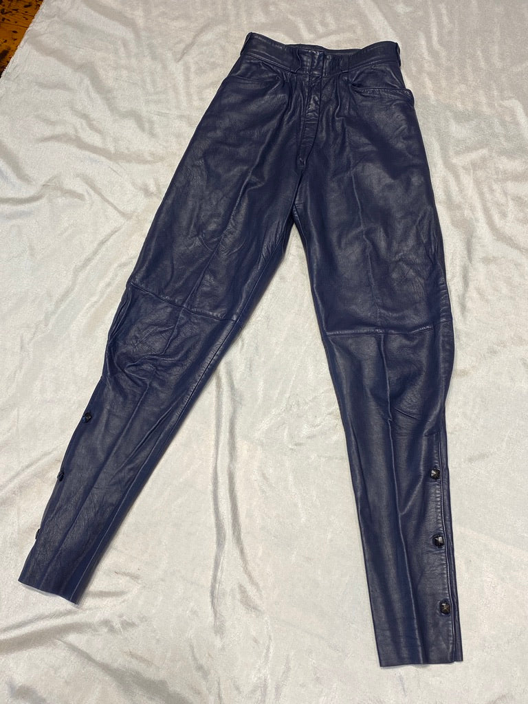 Versace Leather Pant