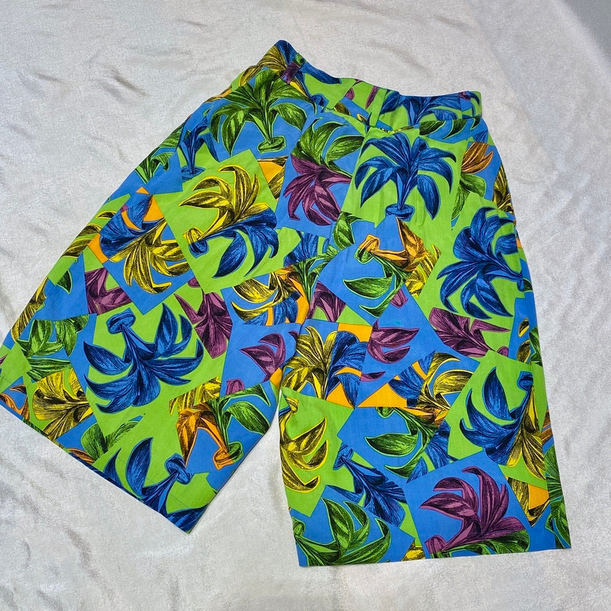Potted Plant Graphic Shorts