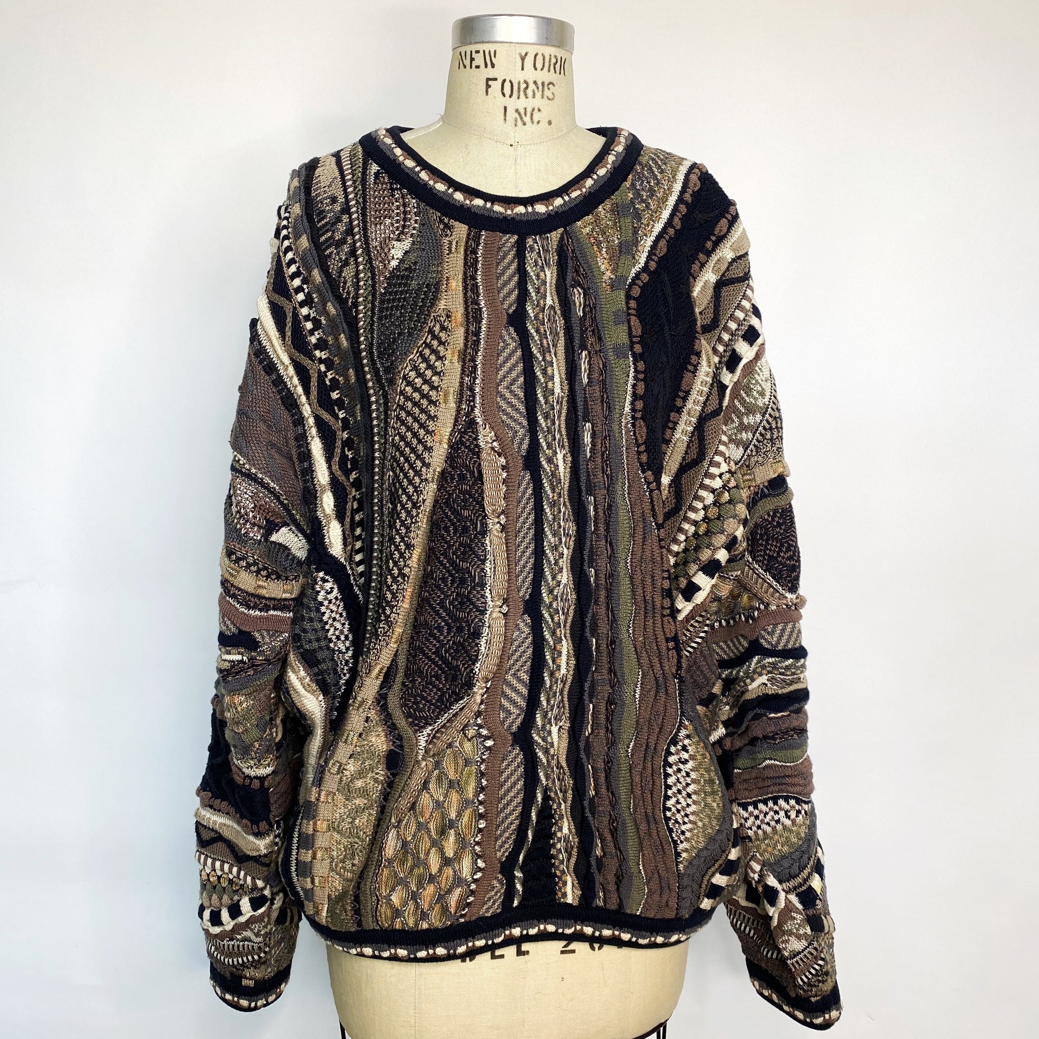 Forest Floor Textured Sweater