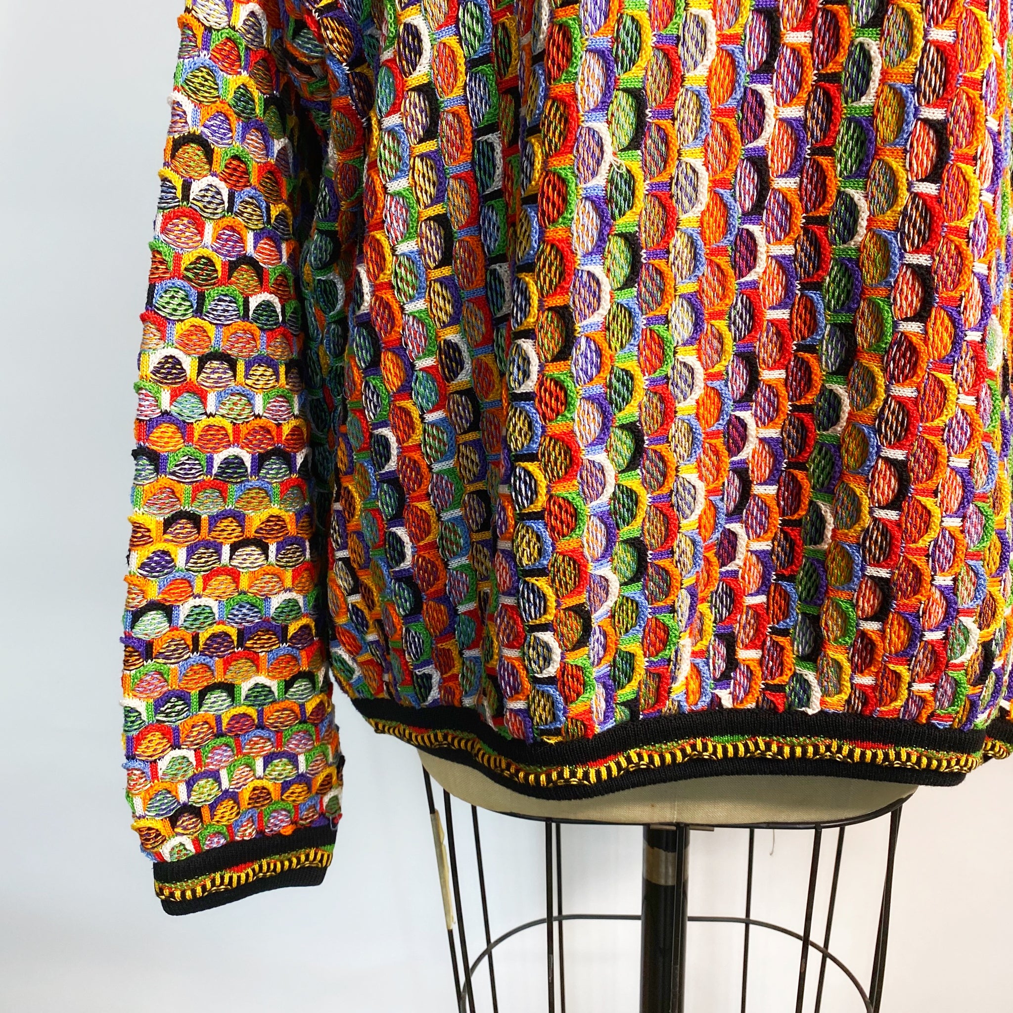 Rainbow Fish Knit Sweater