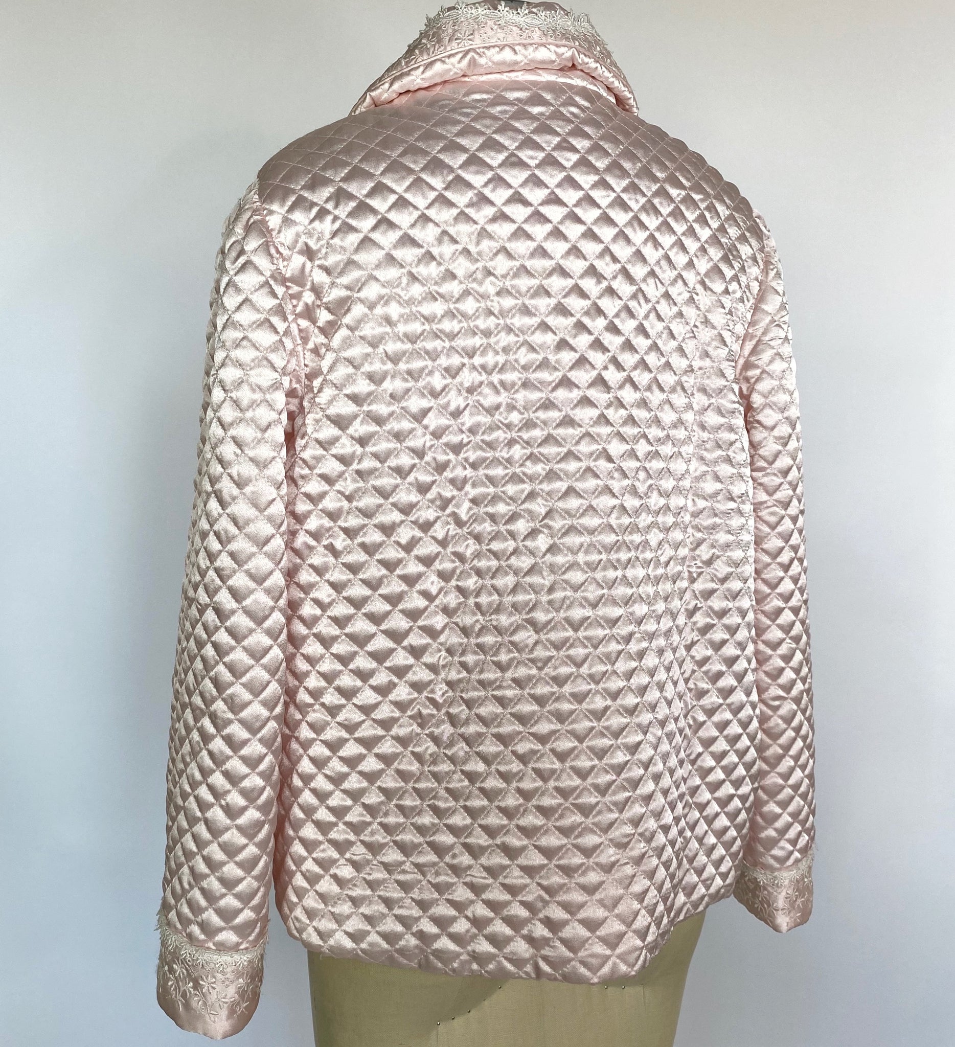 Quilted Dior Cropped Housecoat