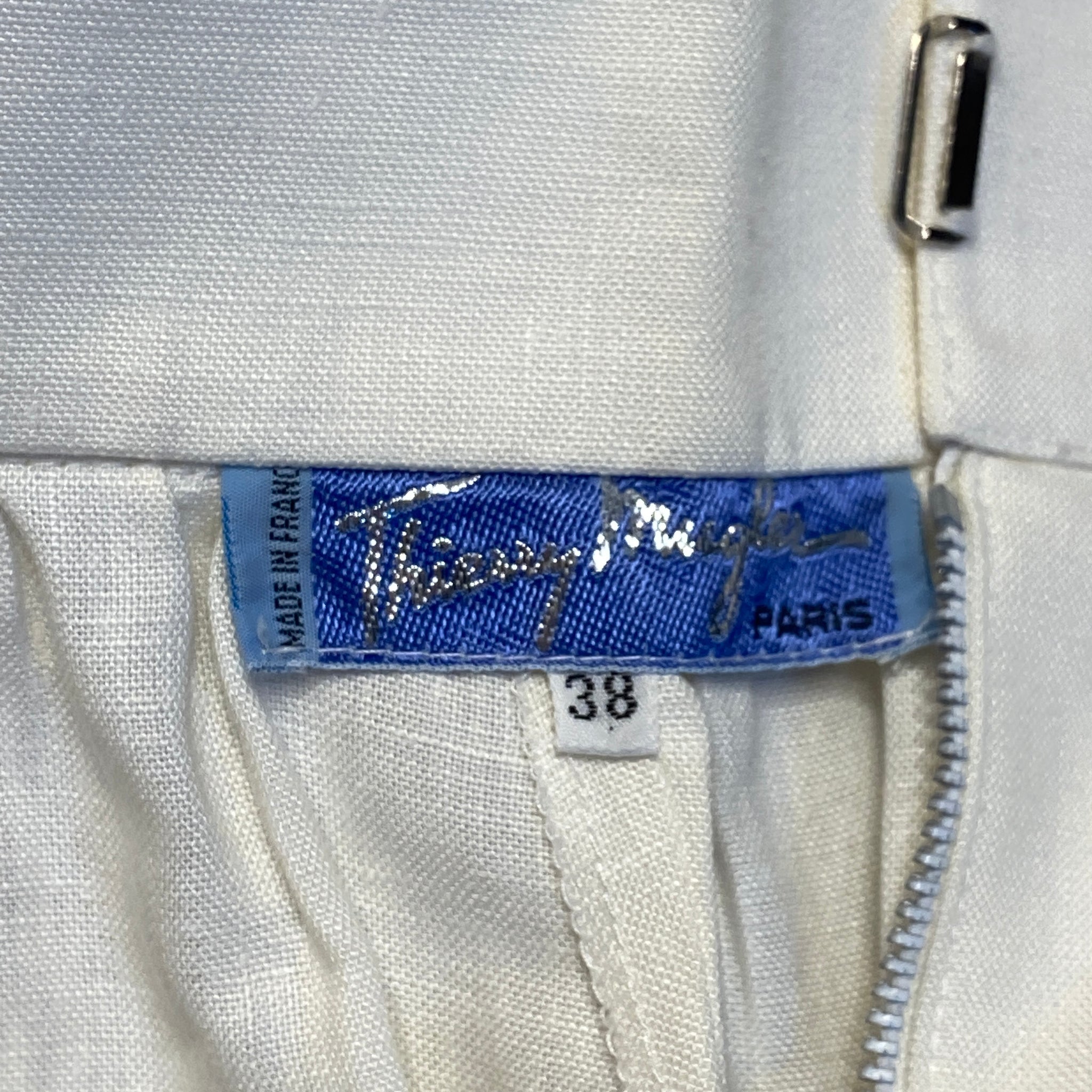 Mugler 80s Linen Trouser