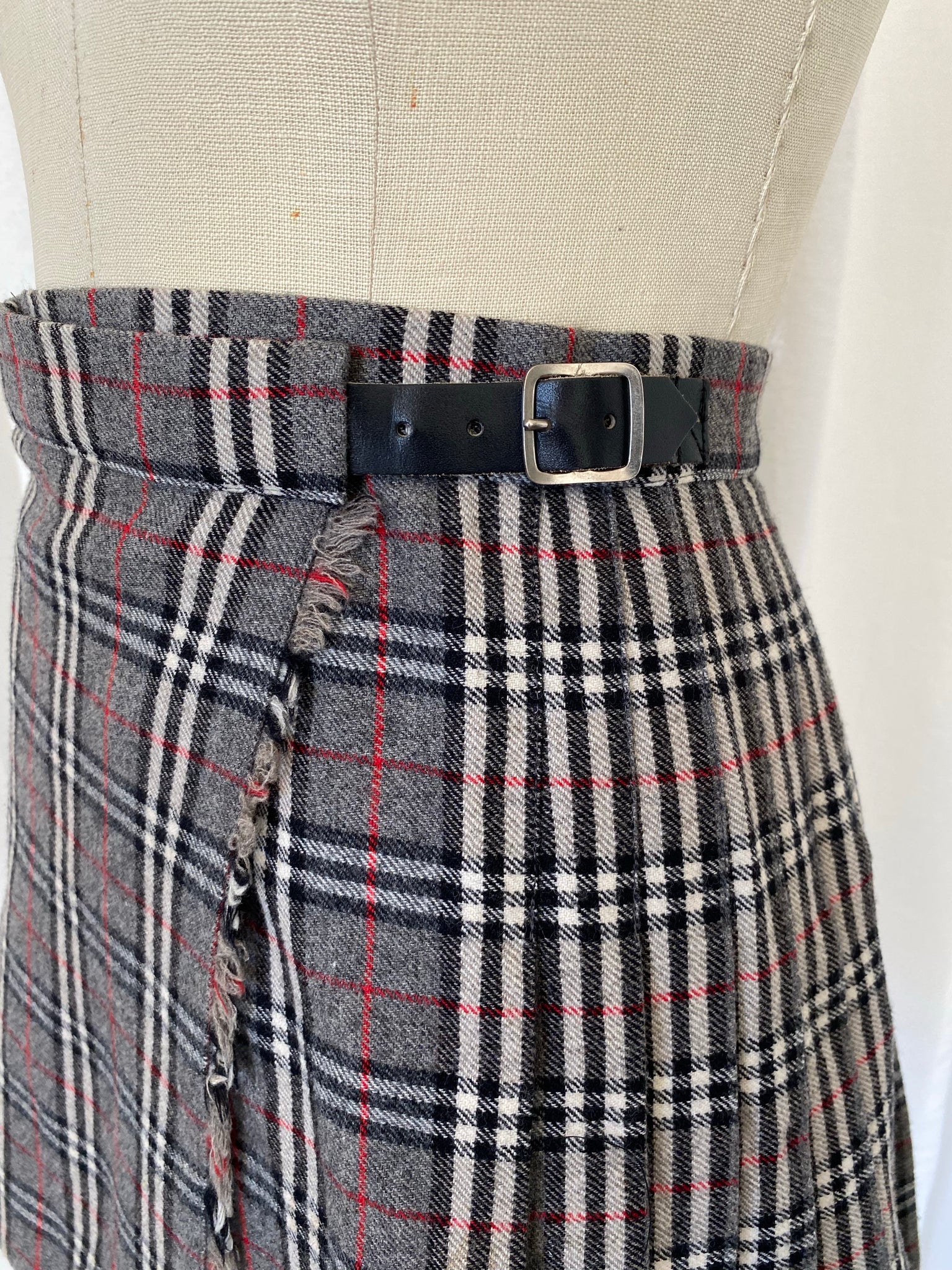 Burberry Plaid Skirt