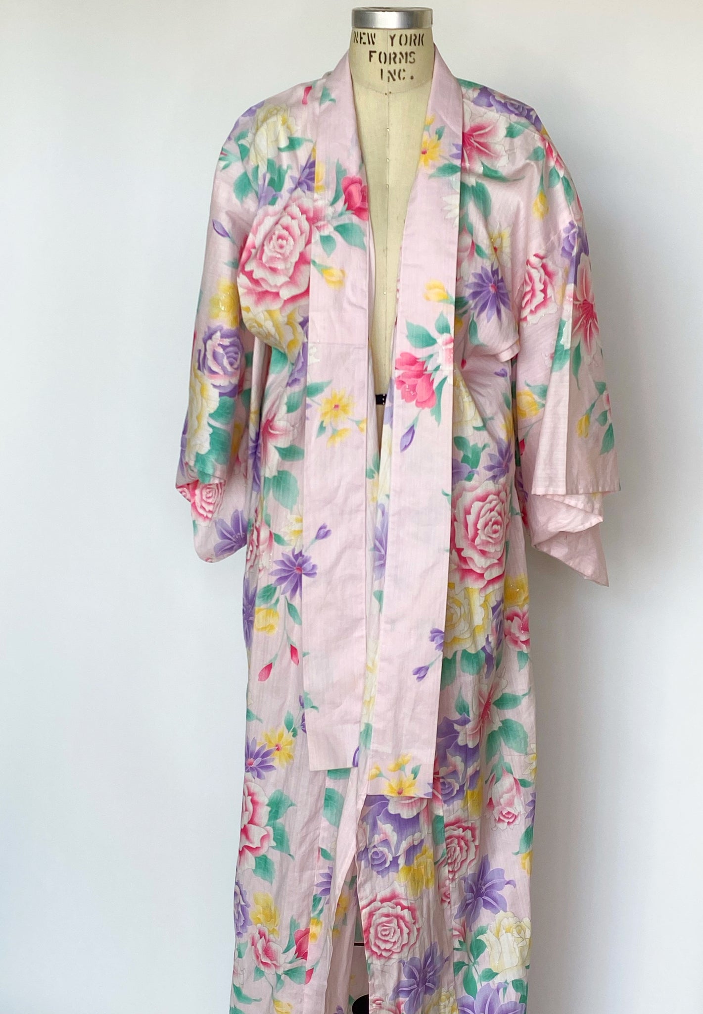 Raw Silk Kimono